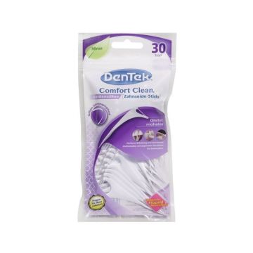 Dentek Comfort Clean Escolhas de fio dental para dentes traseiros (30 unidades)