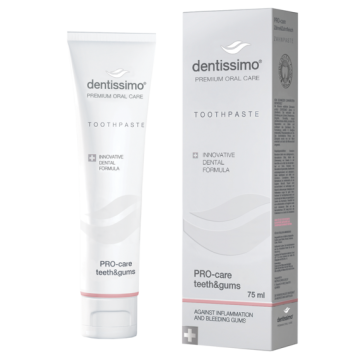 Pasta de dente protetora de gengiva dentissimo (75 ML)