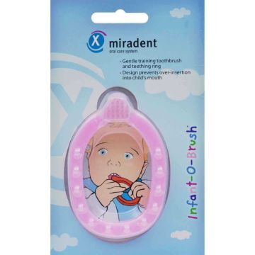 Escova de dentes miradent para bebês