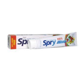 Pasta de dente sem flúor Spry Kids (141 G)