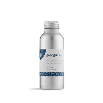 Enxaguante bucal de hortelã-pimenta inglês Georganics
