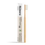 Ikinora® SoftWave Escova de Dentes de Bambu