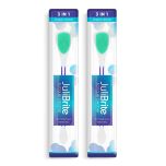JuliBrite Limpador de Língua 2-Pack (Verde)