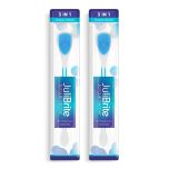 JuliBrite Limpador de Língua 2-Pack (Azul)