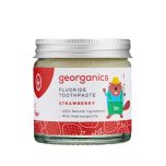 Pasta de dentes infantil Georganics com flúor (frasco)
